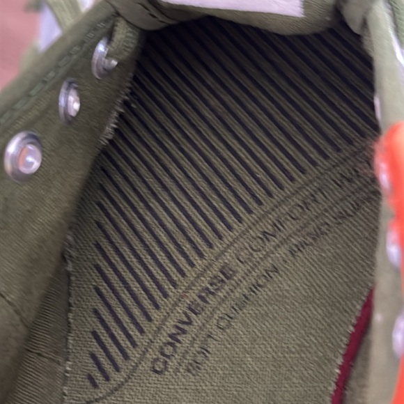 Converse Jack Purcell Low Street Green Sneakers Women’s Sz 9.5 Men’s 8 Sneakers - Picture 6 of 8